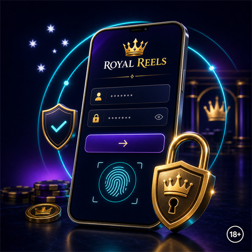 Royal Reels Casino Australia lobby and pokies